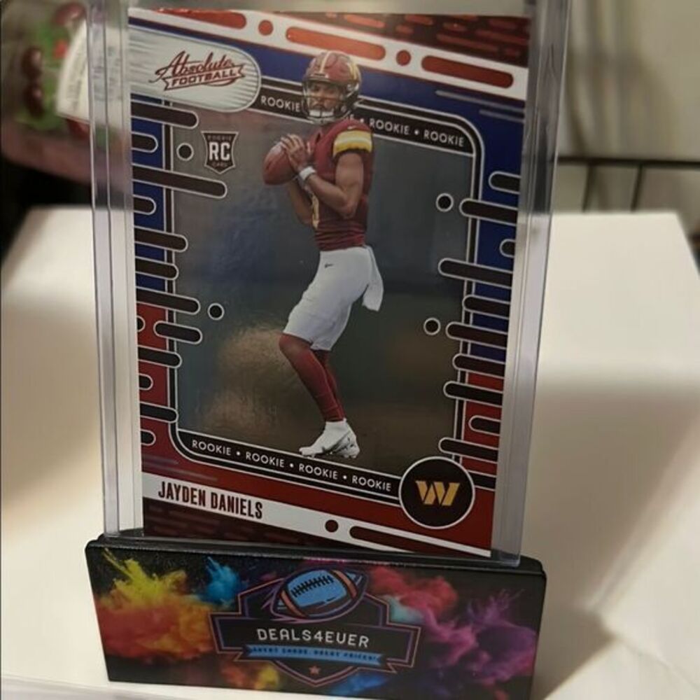 2024 Absolute Jayden Daniels Red White & Blue ROOKIE